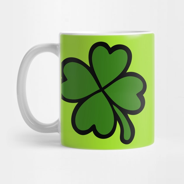 Lucky Four Leaf Clover by evannave